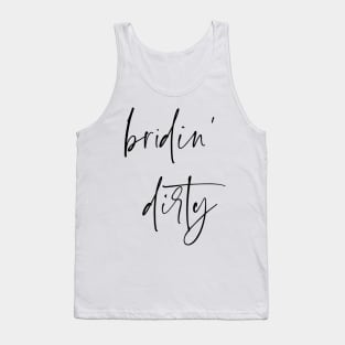 bride team drinking games party Tank Top